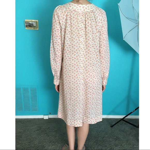 Vintage Floral Day Dress/Nightgown - Picture 3 of 6
